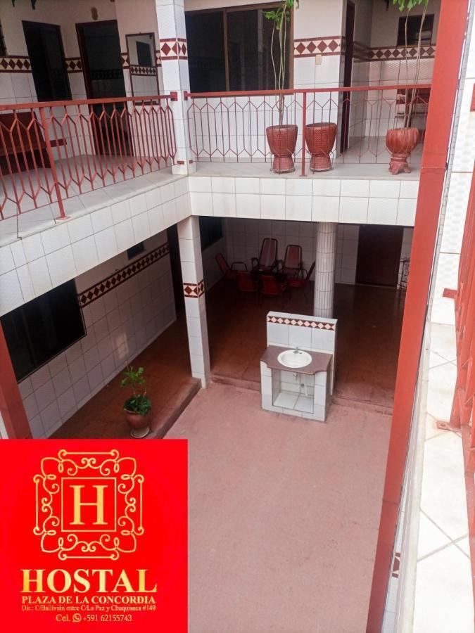 Hotel Hostal Plaza De La Concordia Santa Cruz de La Sierra Exterior foto