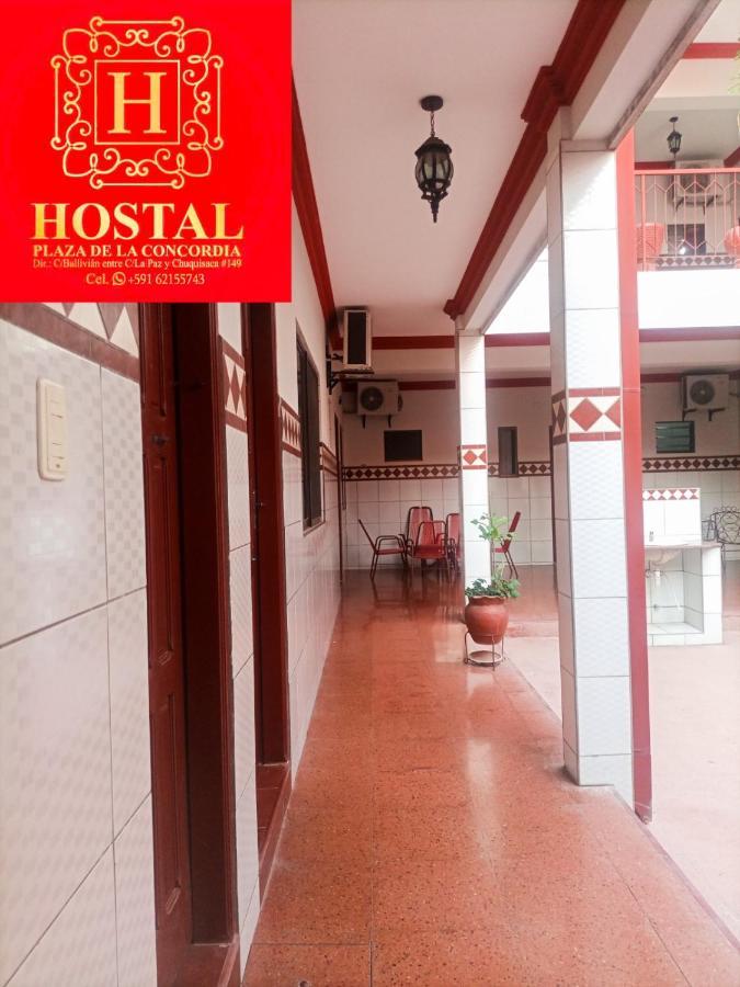Hotel Hostal Plaza De La Concordia Santa Cruz de La Sierra Exterior foto